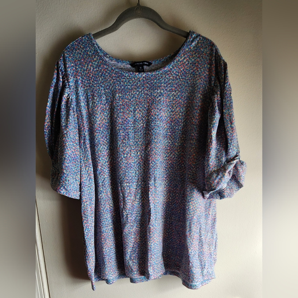 Zac & Rachel 3x Women's Multicolor Top Good Condition